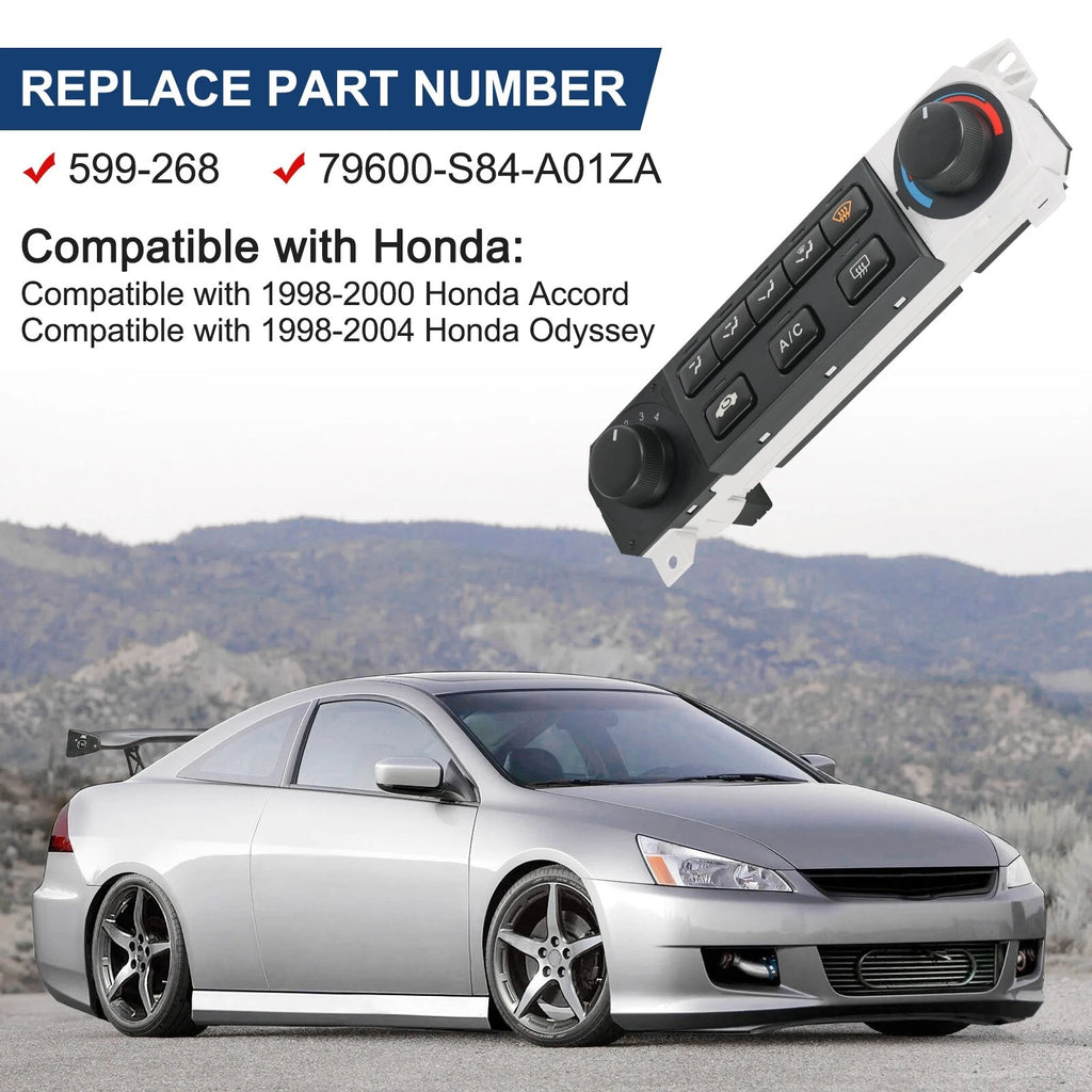 A/C Heater Climate Control Module for Honda Accord (1998-2000) & Odyssey (1999-2004)