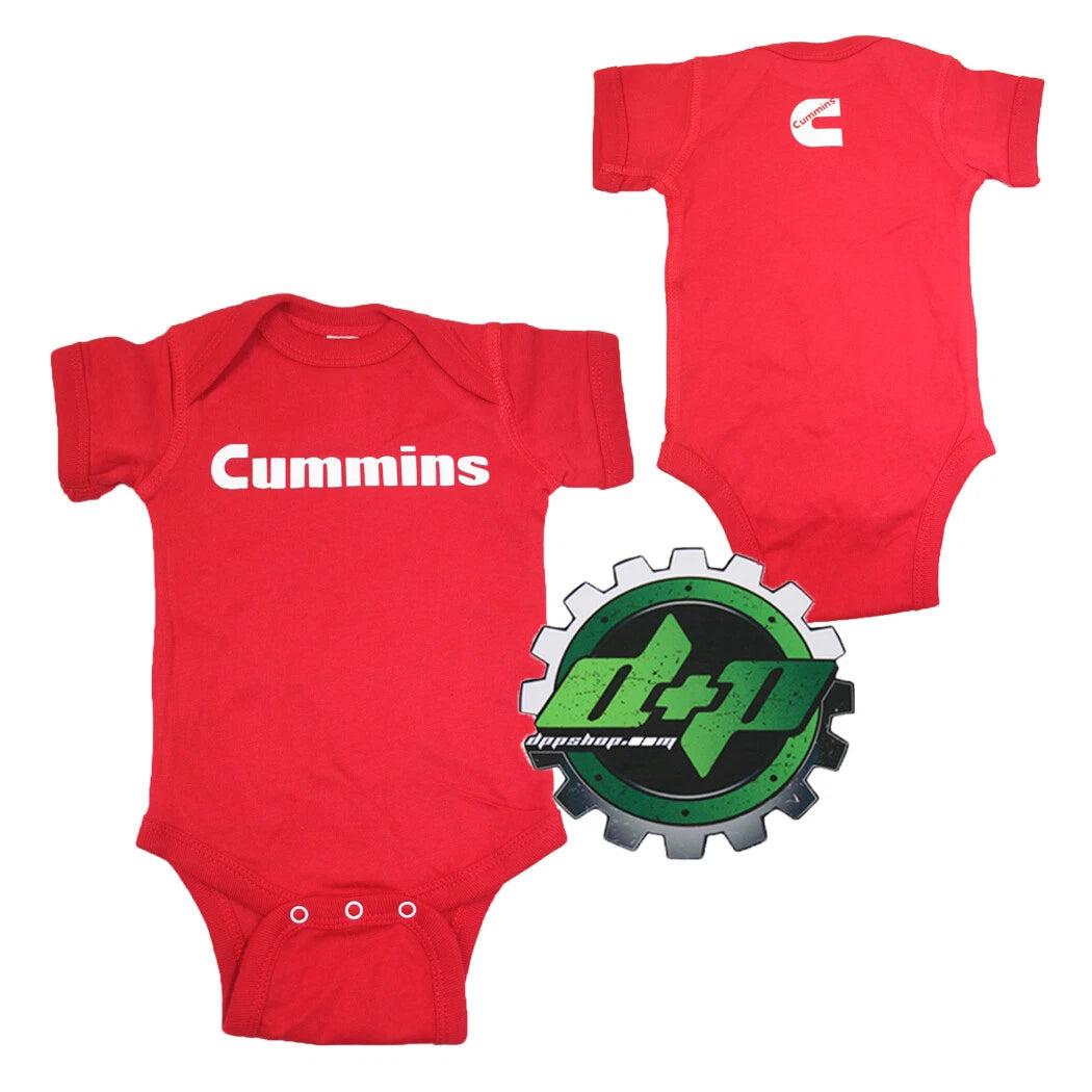 Cummins Decal Romper for Infant Toddler (0–12 Months)