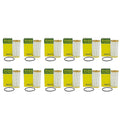 Set of 12 Mann-Filter Cartridge Engine Oil Filters for VW Audi 1.8L 2.0L