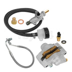 Rear Brake Master Cylinder Caliper w/Line for Polaris Diesel 455 Worker 500 (2001)