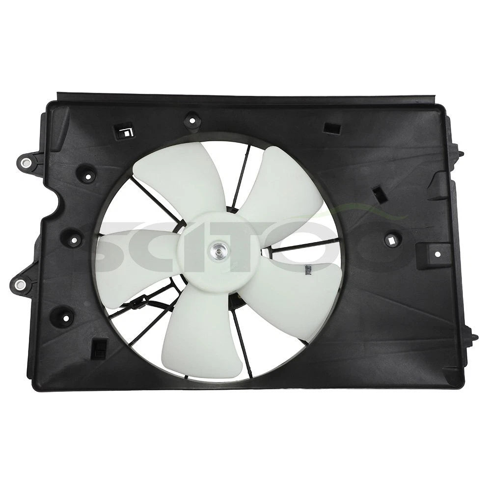 AC Condenser and Radiator Cooling Fan Kit for Honda Pilot (2009–2015)