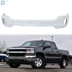 Chrome Front Bumper Face Bar for Chevrolet Silverado 1500 (2016–2018)