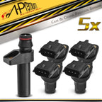 Set of 4 Camshaft & Crankshaft Position Sensors for Benz R129 SL500 SL600