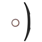 Carbon Fiber Performance Wing for Audi A4 S4 SLINE B9 (2017–2024) Black