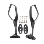 2pcs Carbon Fiber Look Side Mirrors for Honda CBR600RR (2003–2019)