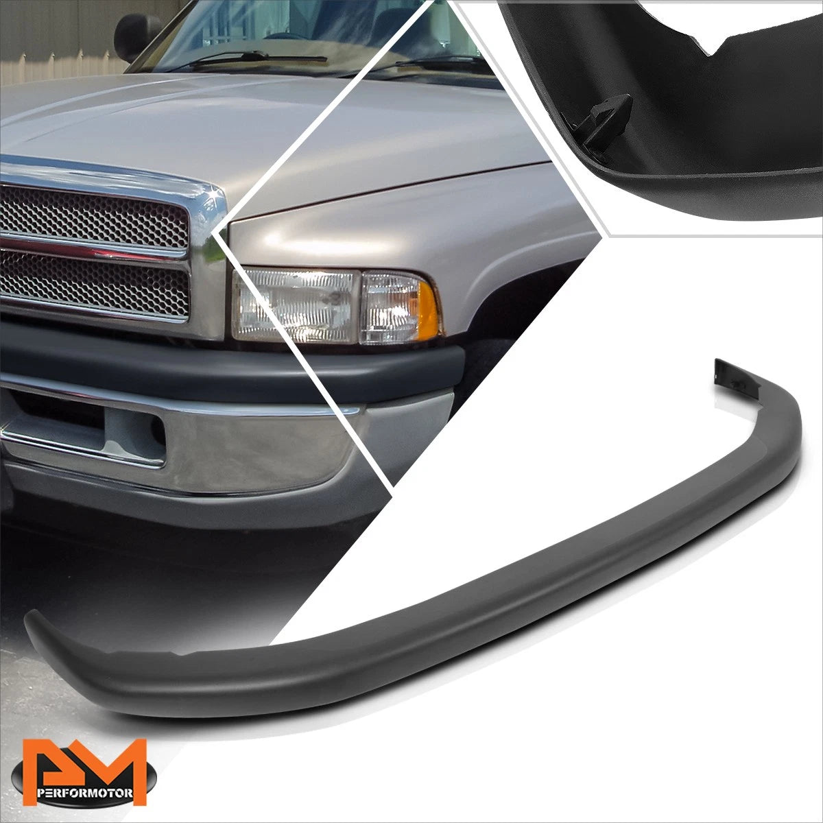 Front Lower Bumper Lip Air Dam Deflector Valance for Dodge Ram 1500-3500 (1994–2002)