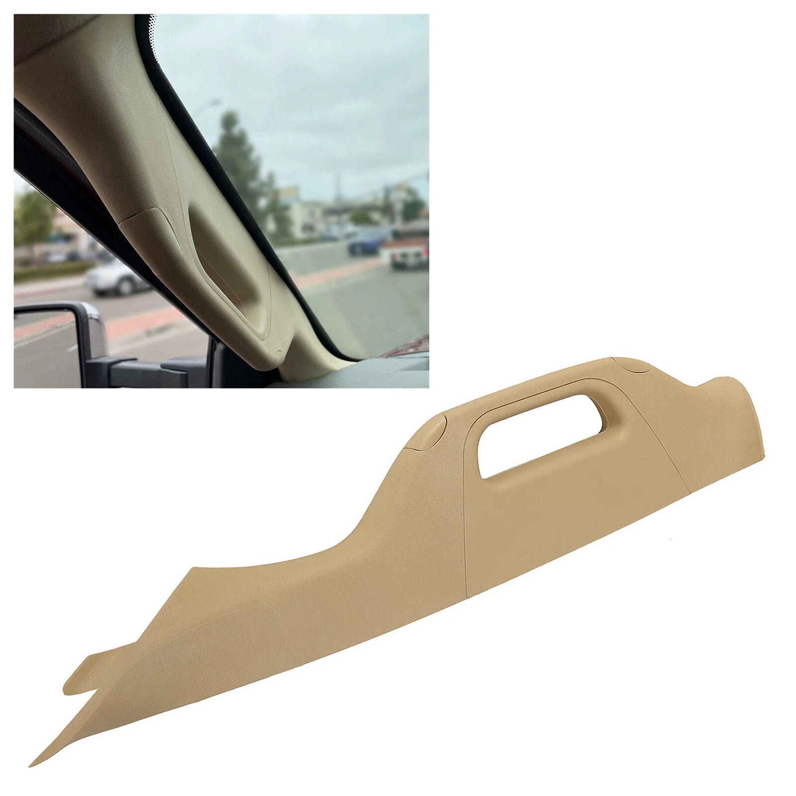 Driver A Pillar Handle for Ford F-250 F-350 F-450 Super Duty (2011–2016)