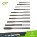 10-Piece HSS Reamer Set for Milling (3-12mm)