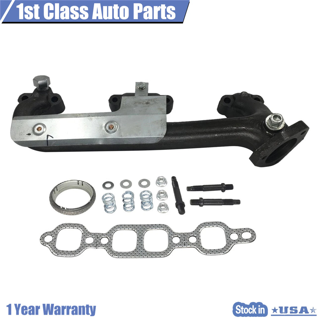 2PC Front Exhaust Manifold for Chevy GMC C1500 C2500 C3500 (1988-1995)