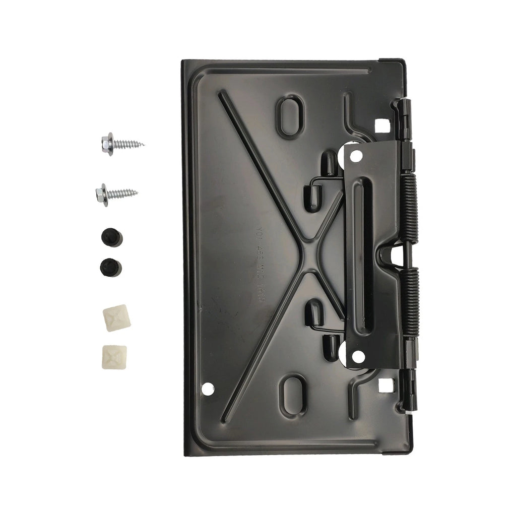 Rear License Plate Tag Bracket for Chevy Camaro (1969), Chevelle (1968-1972), Impala (1968-1970)