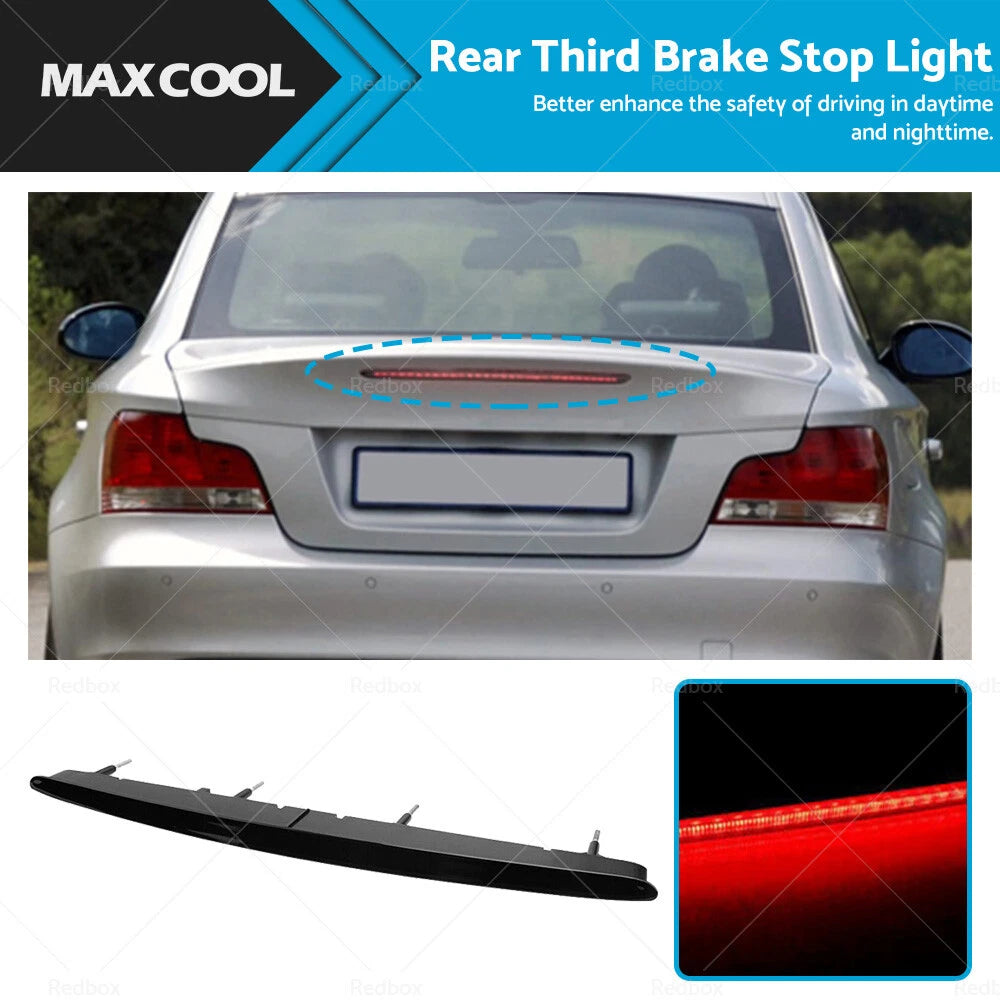 Rear Third Brake Stop Light for BMW 1 Series 128i 135i M E82 E88 (2007–2013)