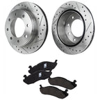 Brake Disc and Semi-Metallic Pad Kit for Hummer H2 (2003)