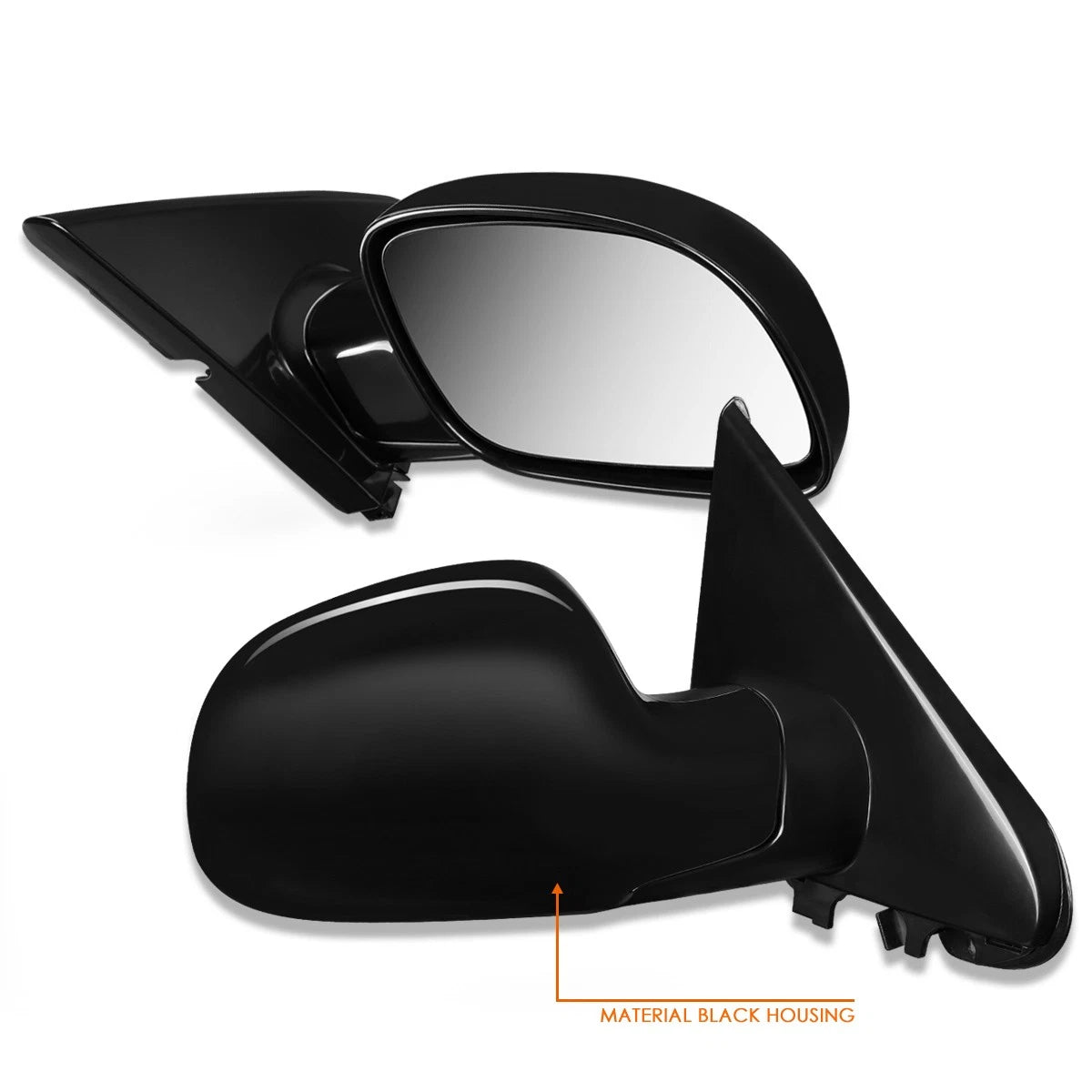 OE Style Manual Side Rear View Door Mirror Right for Caravan/Grand Voyager (1996–2000)