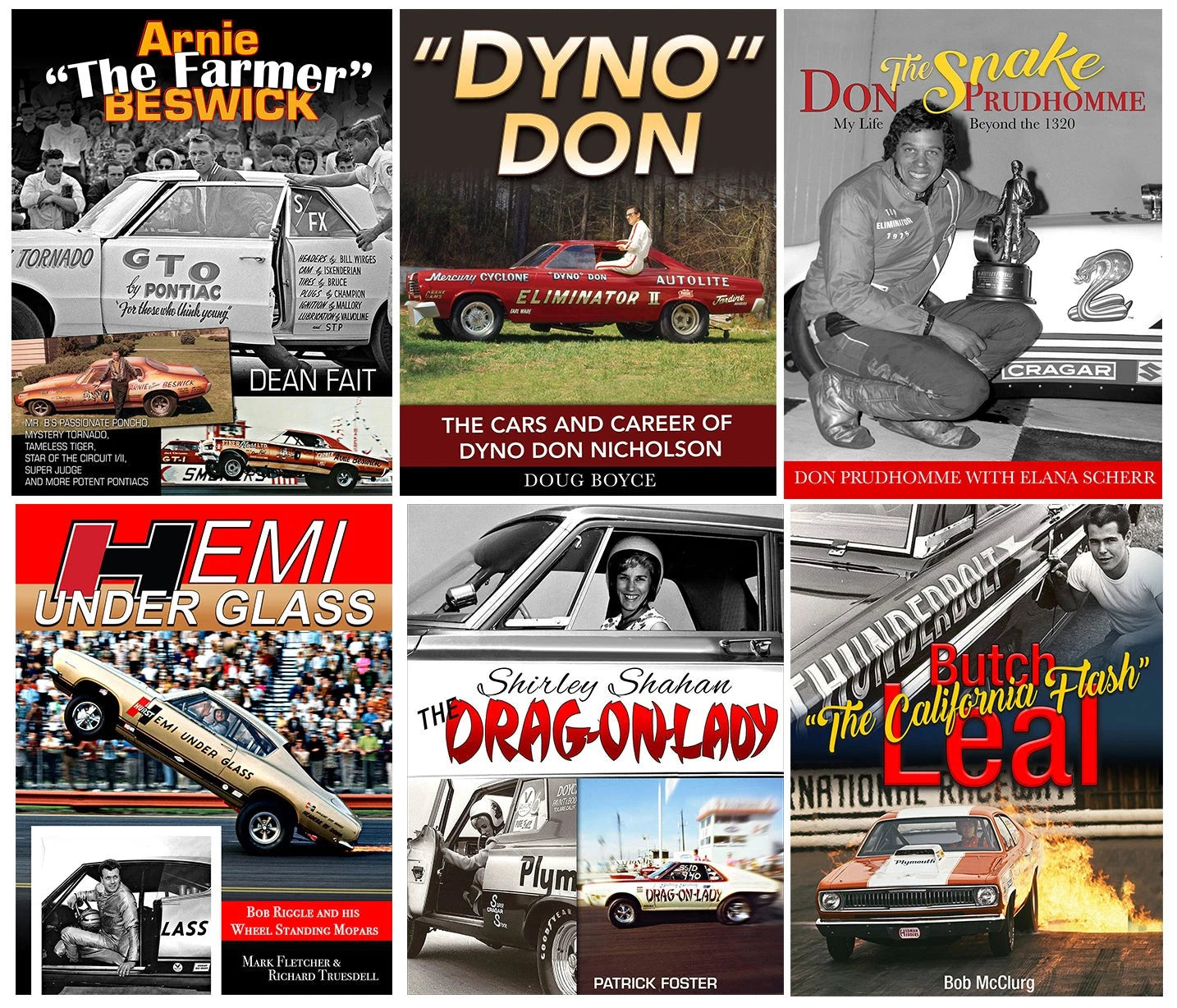 Ultimate Drag Racing Driver Book Set for Universal 