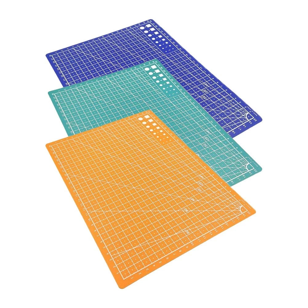 2X Self Healing Cutting Mats for Crafting (Blue, Green, Yellow)