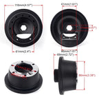 6 Bolt Steering Wheel Hub Quick Release Adapter for Ford Mustang Fiesta