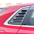 Carbon Look Quarter Rear Window Louvers for Audi A3 S3 Sportback (2021–2024)