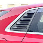 Carbon Look Quarter Rear Window Louvers for Audi A3 S3 Sportback (2021–2024)
