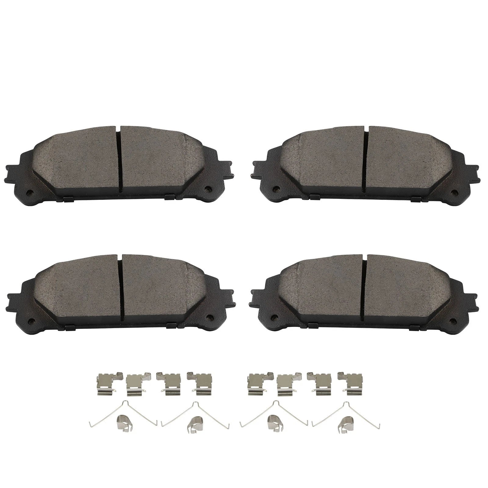 Set of 4 Front Brake Ceramic Pads for Lexus NX200t (2015–2017), NX250 (2022), NX350 (2022), NX300 (2018–2021)