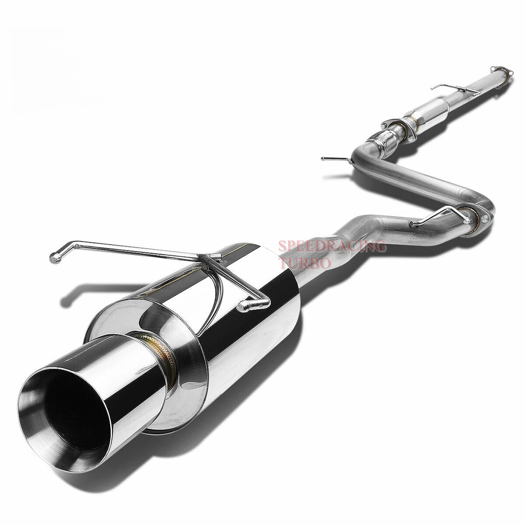 4" Rolled Tip Stainless Steel Exhaust Catback System for Honda Accord (1994–1997)