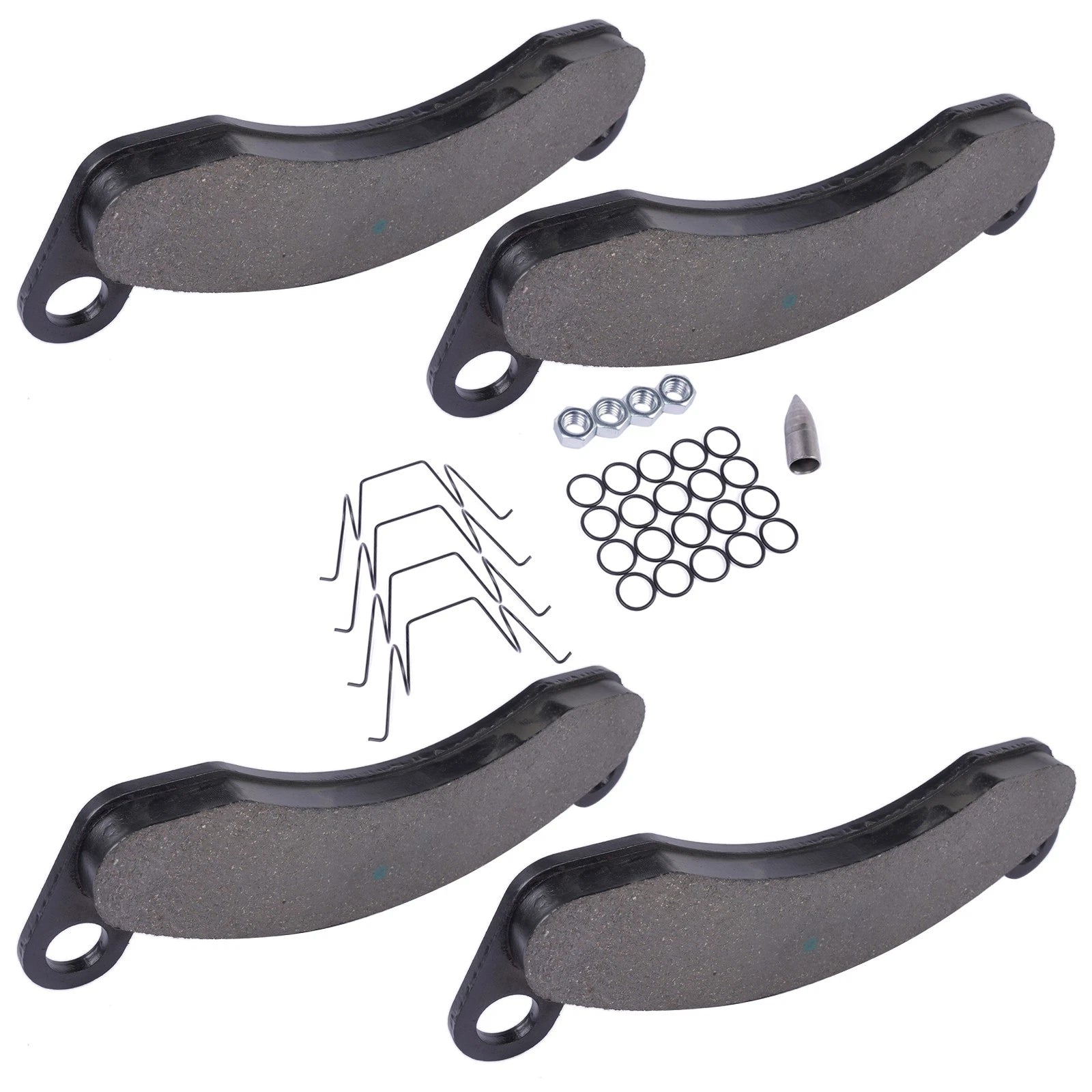 Set of 2 Semi-Metallic Disc Brake Pads for Dexter Trailer Axles (10k 12k)