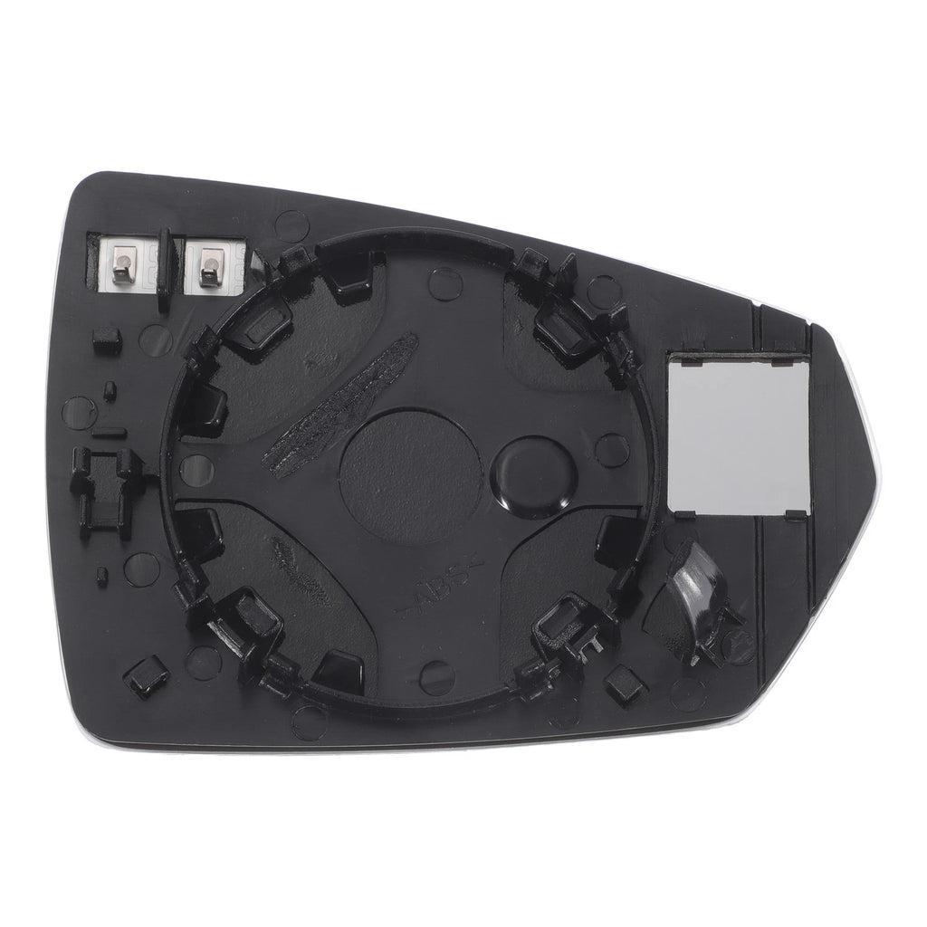Left Side Heated White Mirror Glass for Audi A1 (2018–2023)