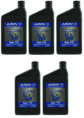 Set of 5 Aisin Auto Trans Fluids for Audi Ford Mini Toyota VW Volvo