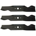 3X Lawn Mower Blade for Cub Cadet (Replaces 742-04125)