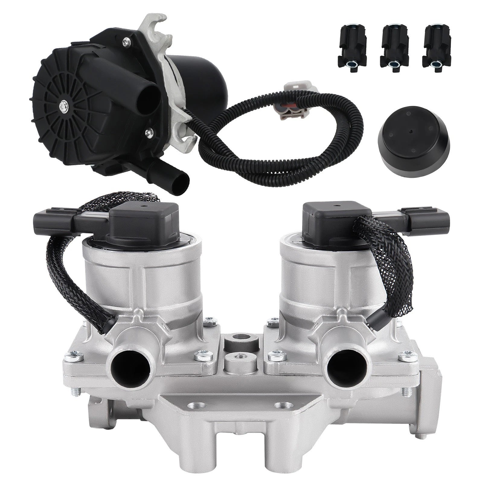 2X Secondary Injection Air Pump & Check Valve for Toyota Tundra (2000–2006) 17610-0S010