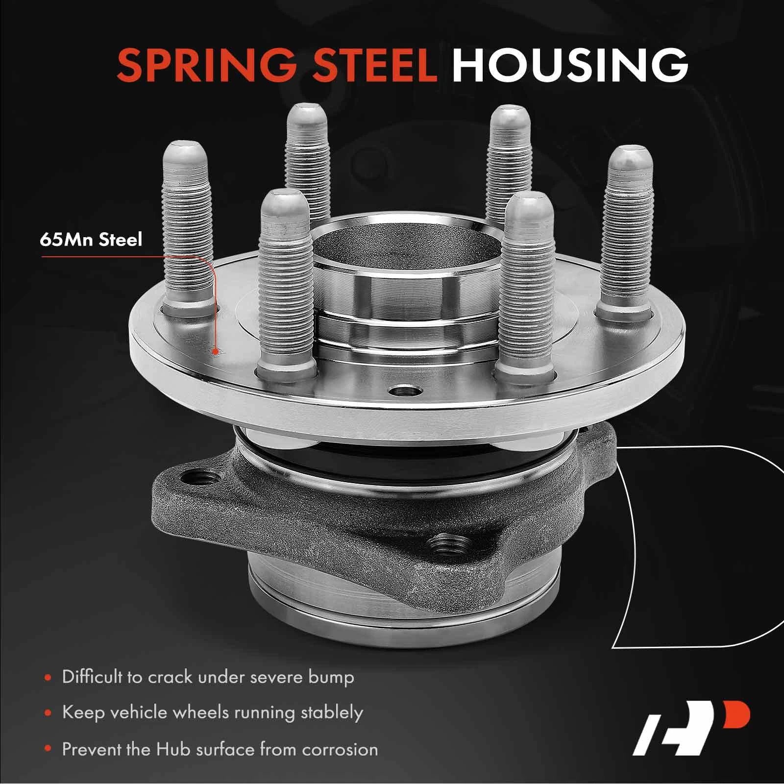 2X Front Wheel Hub & Bearing Assembly for Chevy Colorado (2015-2020)