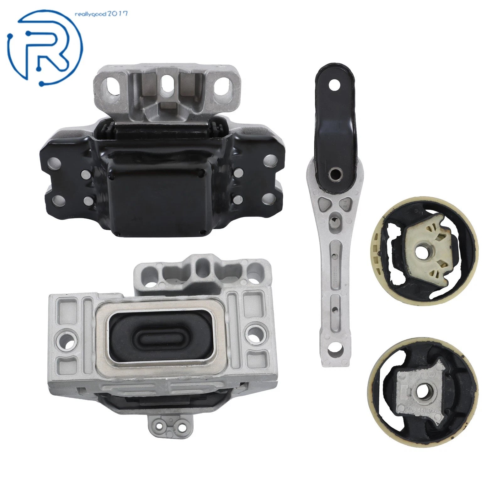 Set of 5 Engine Transmission & Torque Strut Mounts for Volkswagen Jetta Beetle Passat (2011–2022)