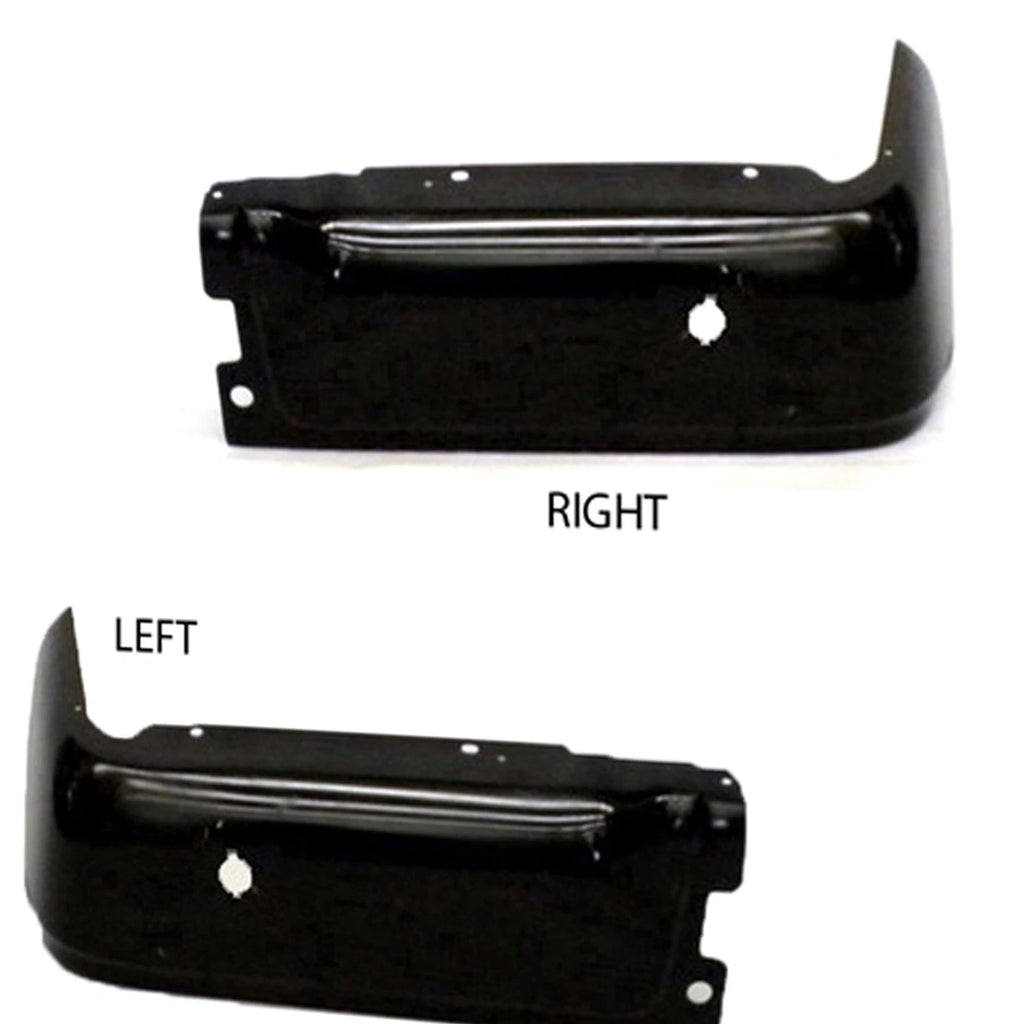 Replacement Painted Rear Bumper Face Bar with Park Assist for Jeep Wrangler (2007–2018)