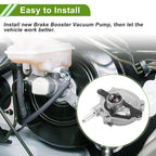 Brake Vacuum Pump for Mercedes-Benz CLK200 (2002-2008) 1 x Unit