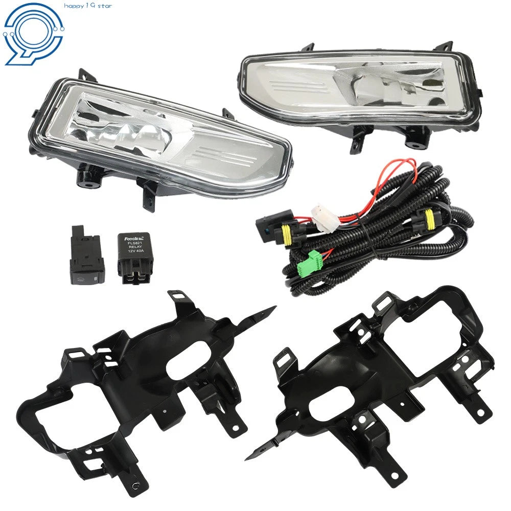 Set of 2 Bumper Fog Lights for Nissan Rogue Sport (2020–2022)