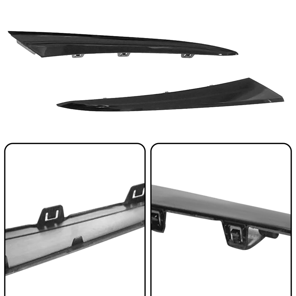 Gloss Black Front Grill for Honda Civic Si & Hatchback (2022-2024)