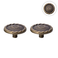 Set of 10 Zinc Alloy Pull Knobs for Cabinet Drawer Dresser (Universal)