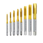 Set of 5 Coating Screw Thread Tap Drill Bits for M2 M12 Metric