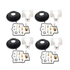 4X Carburetor Repair Kit for Kawasaki ZX600 ZZR600 ZX6R (1998–2002)