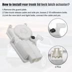 Tailgate Liftgate Door Lock Actuator for Honda Fit (2007-2008)