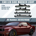 Smoked Lens LED Side Marker Lights for Dodge Challenger (2018 - Present)