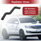 Radiator Hose for Toyota Tacoma 2.7L (2005–2015) No. 16571-75233 Rubber Black