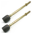Set of 2 Front Inner Tie Rod Ends for Dodge Dakota (RWD, Power Steering)