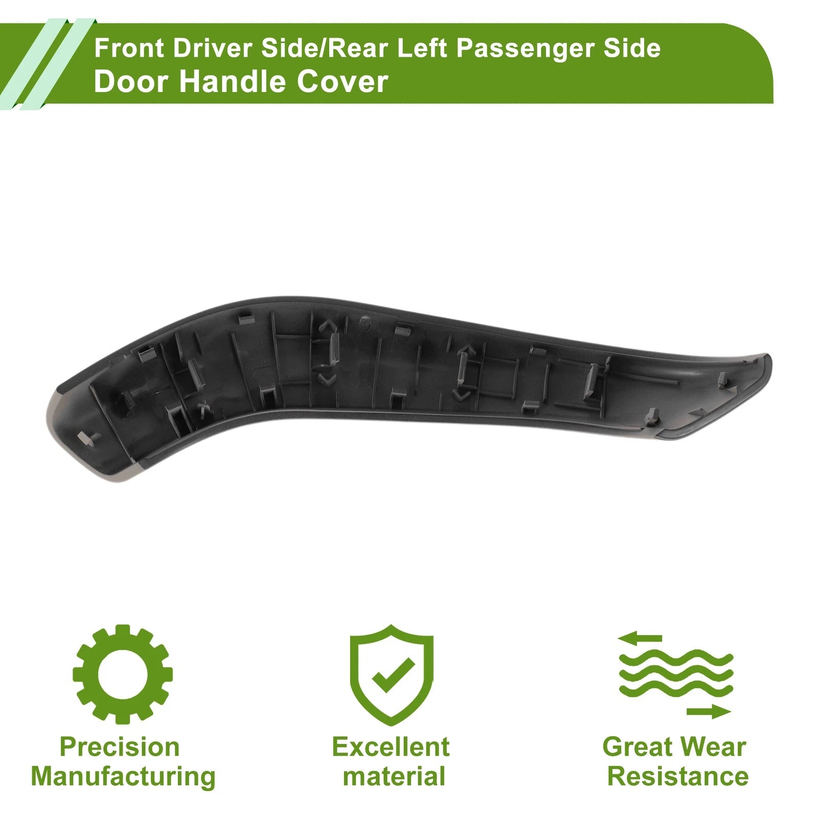 Door Panel Handle Pull Trim Cover for BMW X1 F48 F49 (2015–2020) No. 51417937875 Beige