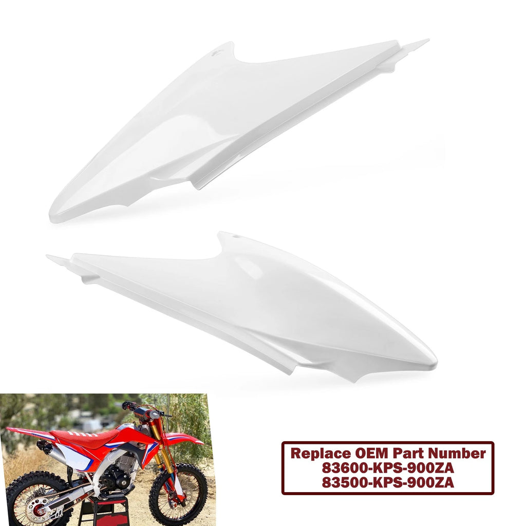 Left & Right Side Cover Number Plate for Honda CRF150F CRF230F (2003–2014)