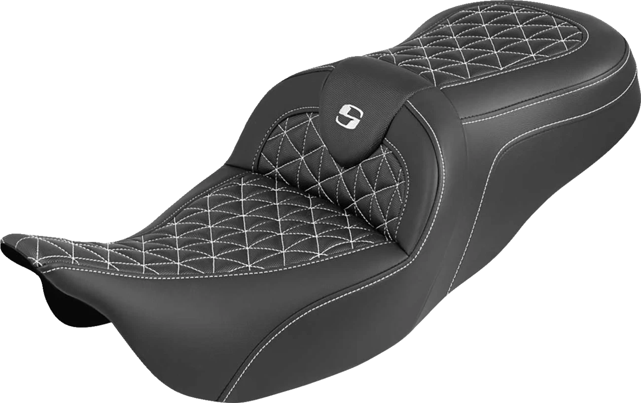 SADDLEMEN RoadSofa Tri Gripper Seat for Harley Davidson (2014–2023)