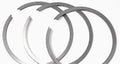 Piston Rings O/S0 for Johnson-Evinrude 40HP (1968–1970)