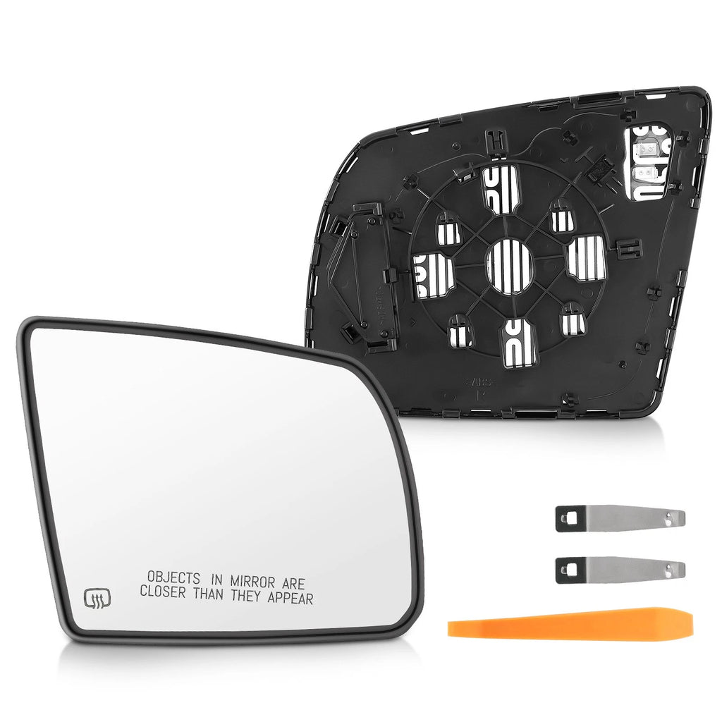 Heated Passenger Right Side Mirror Glass for Toyota Sequoia Tundra (2008–2017)