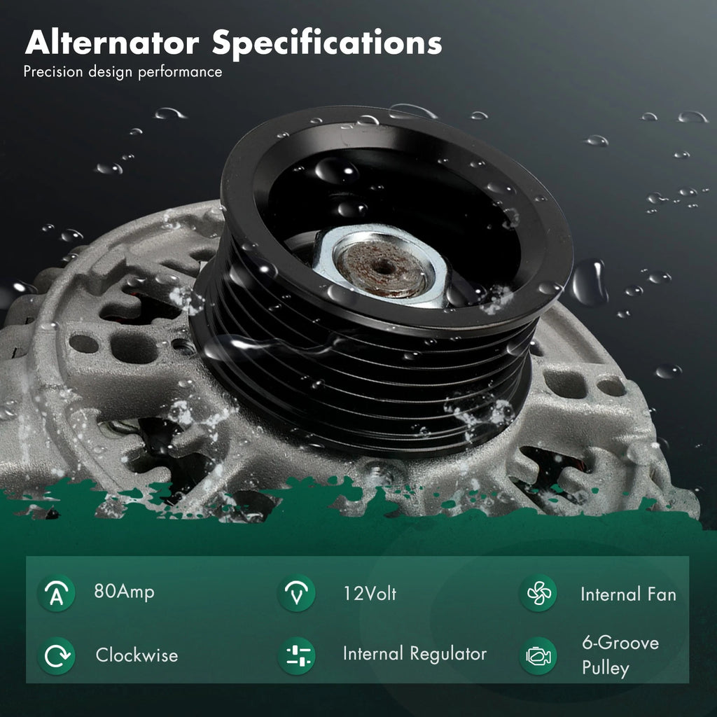 Alternator for Toyota Corolla (2003–2008) 1.8L 27060-22040 80Amp