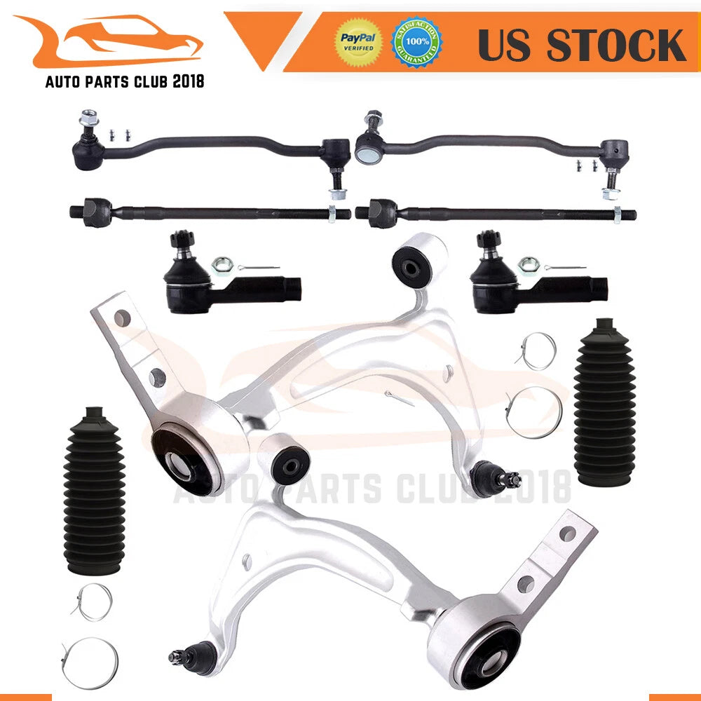 Set of 10 Lower Control Arm Ball Joints for Nissan Altima Maxima 