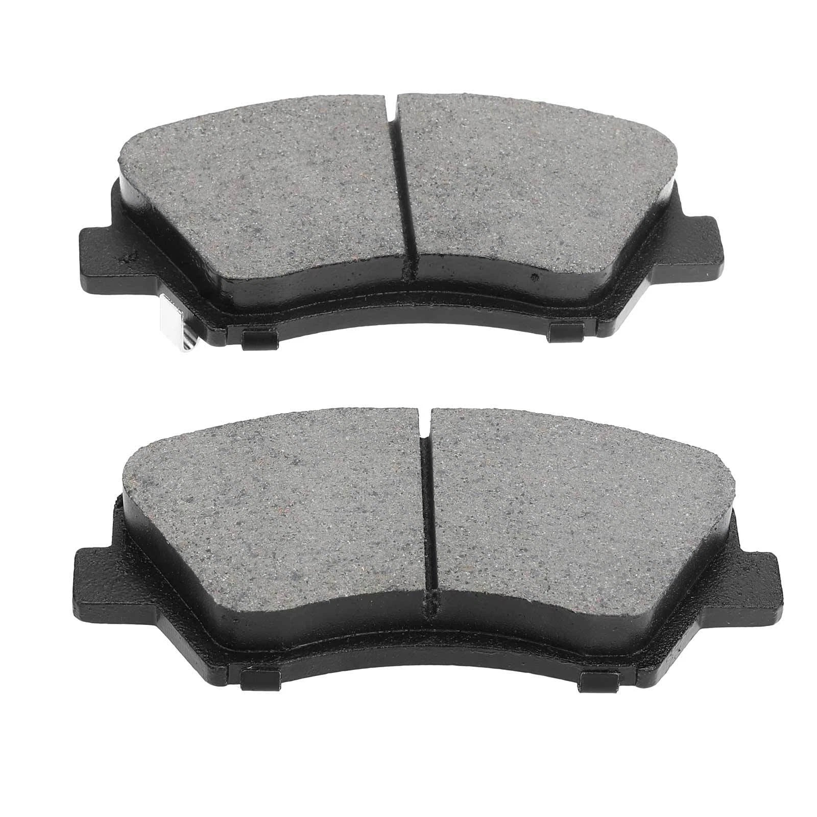 Front Disc Brake Rotors and Ceramic Pads for Hyundai Elantra (2011–2016)